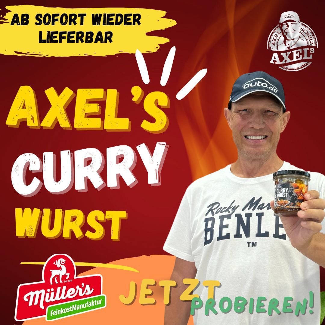 AXEL's Currywurst im Glas 250g - 6er Set