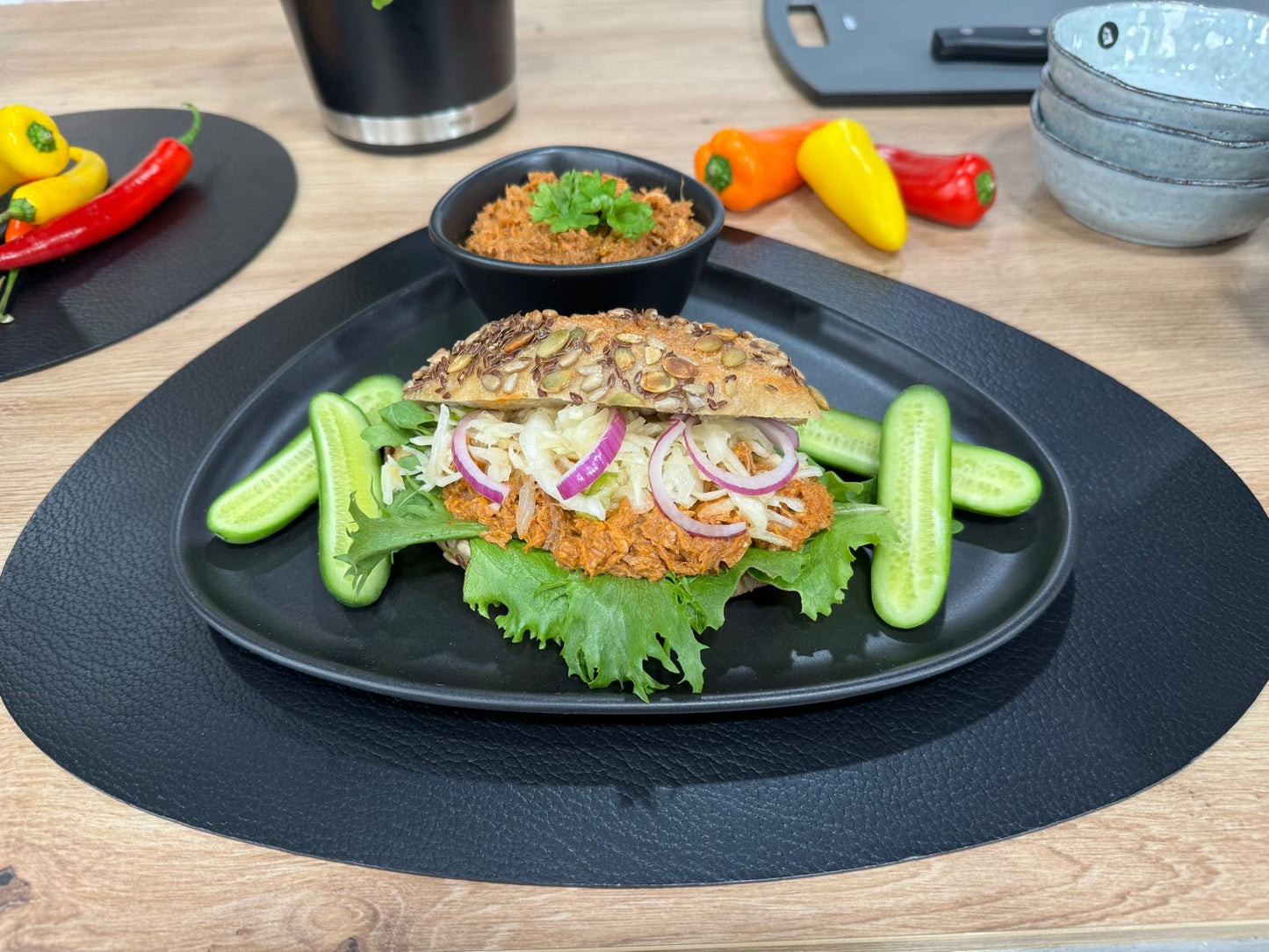 AXEL’s Pulled Chicken High Protein im Glas (6 x 250 g)