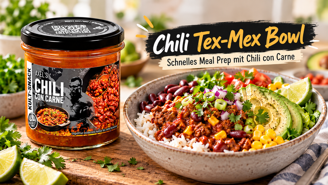 Chili Tex-Mex Bowl: schnelles Meal Prep mit Chili con Carne