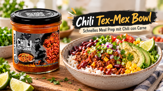 Chili Tex-Mex Bowl: schnelles Meal Prep mit Chili con Carne