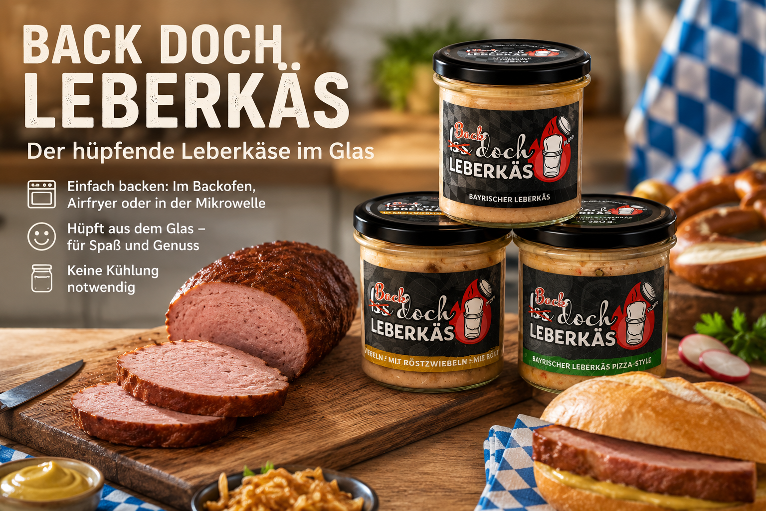 Leberkäse neu entdecken: Back doch Leberkäs im Glas