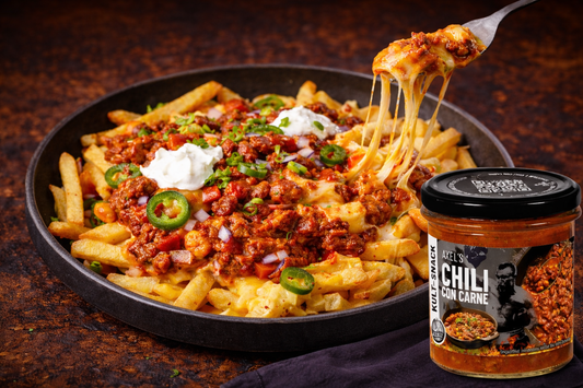 AXELs Chili Fries – Überbackene Pommes Frites mit Chili con Carne