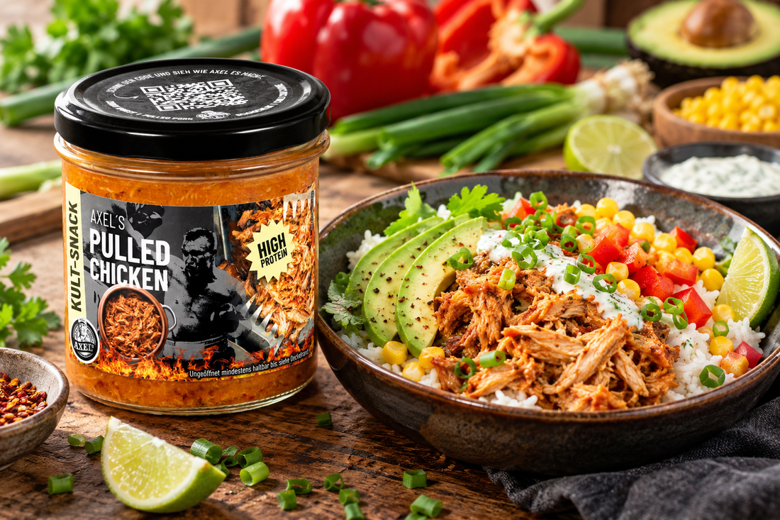 AXEL’s Pulled Chicken Power Bowl 🥊