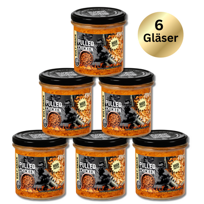 AXEL's Pulled Chicken High Protein - 6er Set - L29C