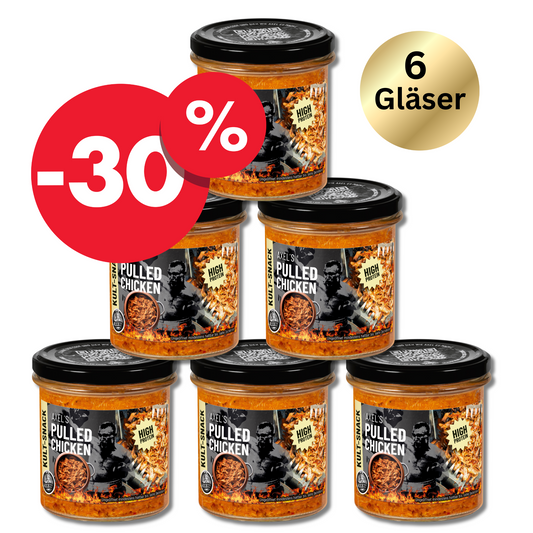 AXEL's Pulled Chicken High Protein - 6er Set