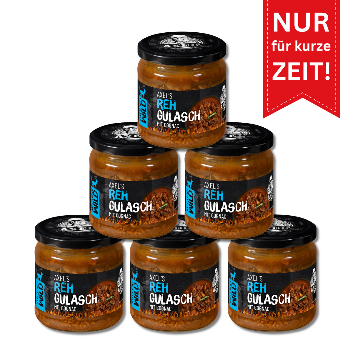 AXEL's goes Wild - Reh-Gulasch im Glas 300 g