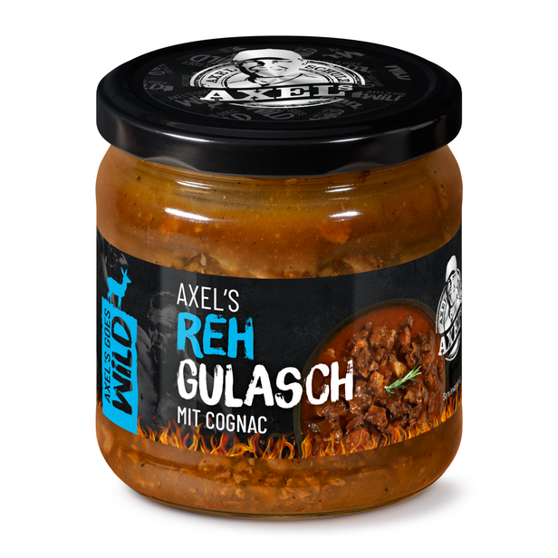AXEL's goes Wild - AXEL's Wild-Gulasch Probierset im Glas 300 g  - 6er Set