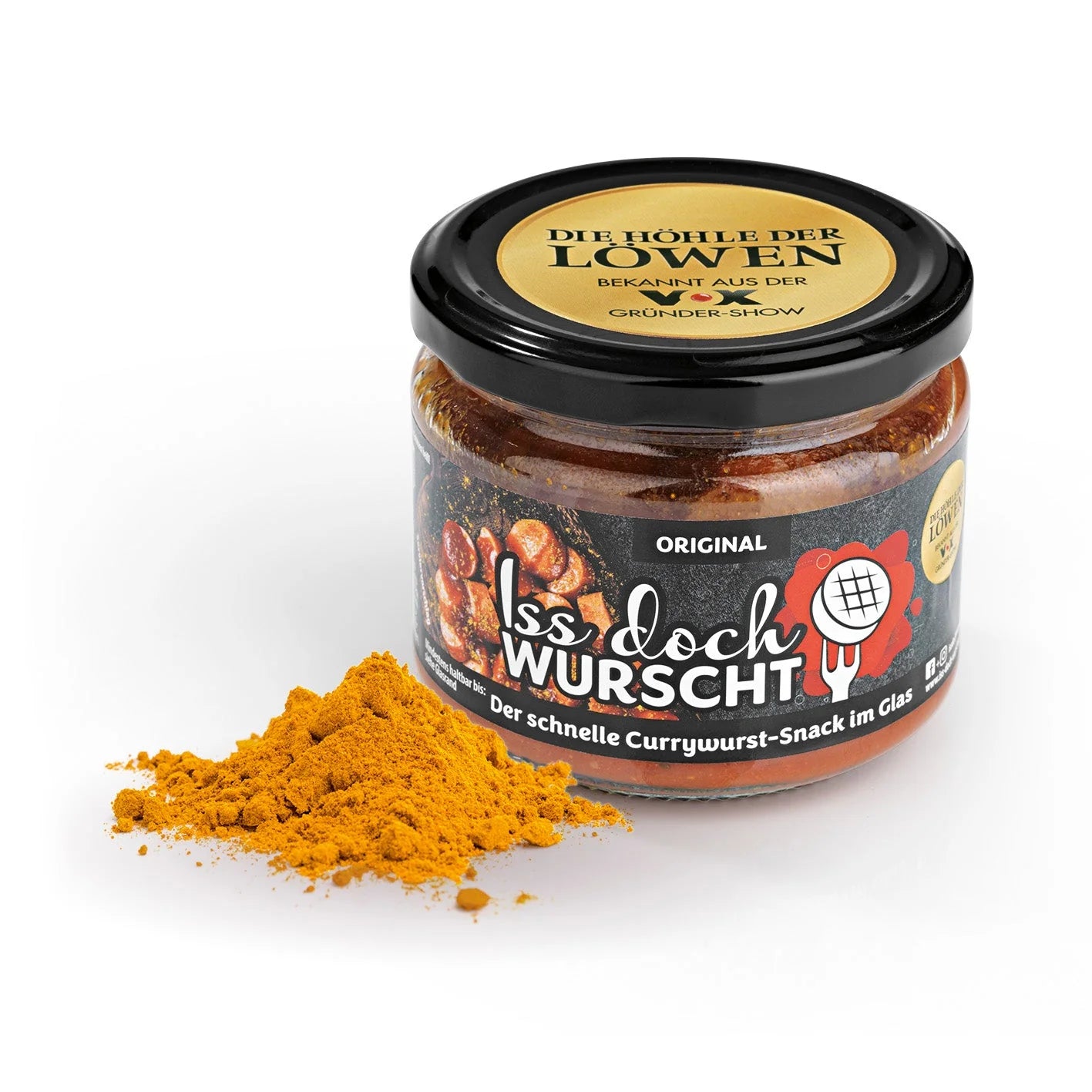 Iss doch Wurscht - Currywurst Original - im Glas 250g - 6er Set