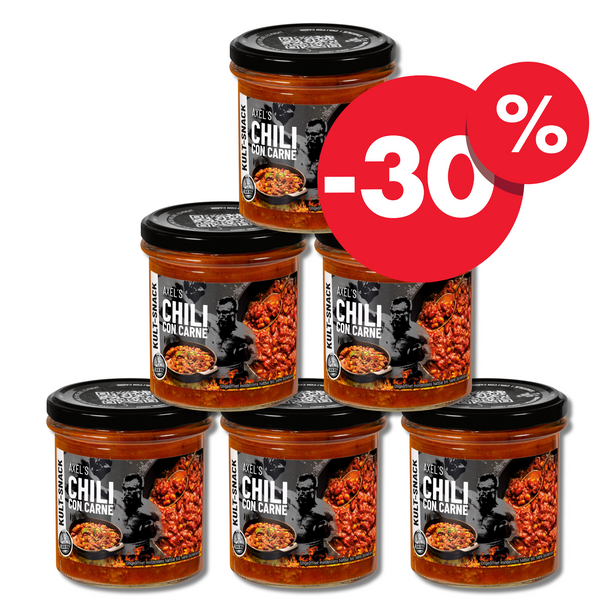 AXEL's Chili con Carne im Glas (250g) - 6er Set - L23B