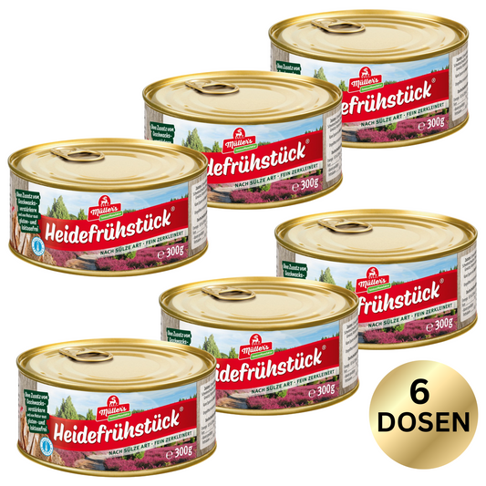 Müller's Heidefrühstück ® fein nach Sülze-Art 300g - 6er Set