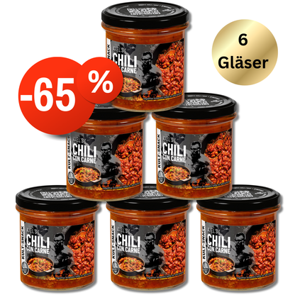 AXEL's Chili con Carne im Glas 250g - 6er Set - L04E