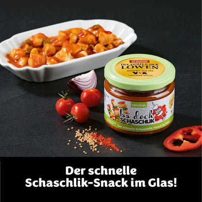 Iss doch Schaschlik Geflügel Schaschlik im Glas 250g - 6er Set