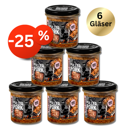 AXEL's Pulled Pork High Protein im Glas 250g - 6er Set (L079)