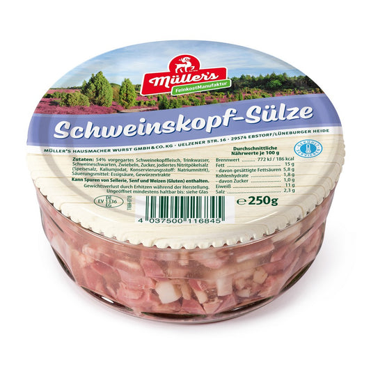 Müller´s Schweinskopf-Sülze 250g - 6 er Set