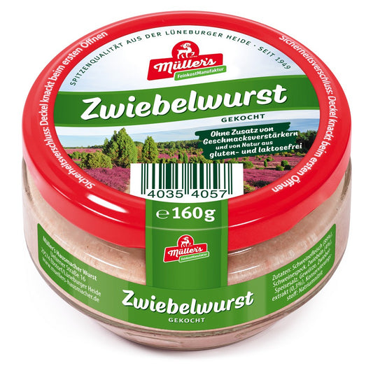 Müller's Zwiebelwurst 160g - 6er Set