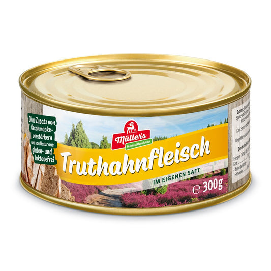 Müller's Hausmacher Wurst Truthahnfleisch 300g - 6 er Set